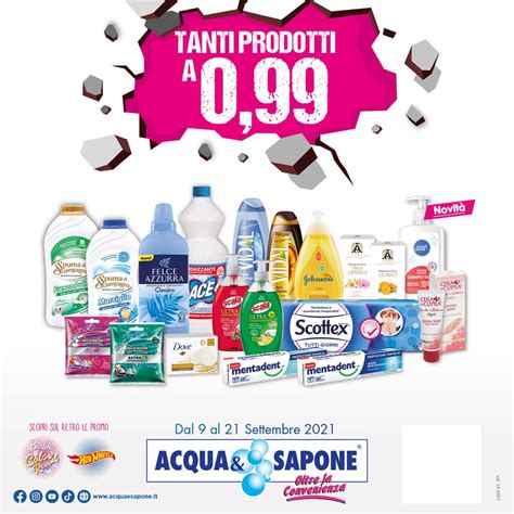 Volantino Acqua e Sapone a Busnago dal 30/09 .